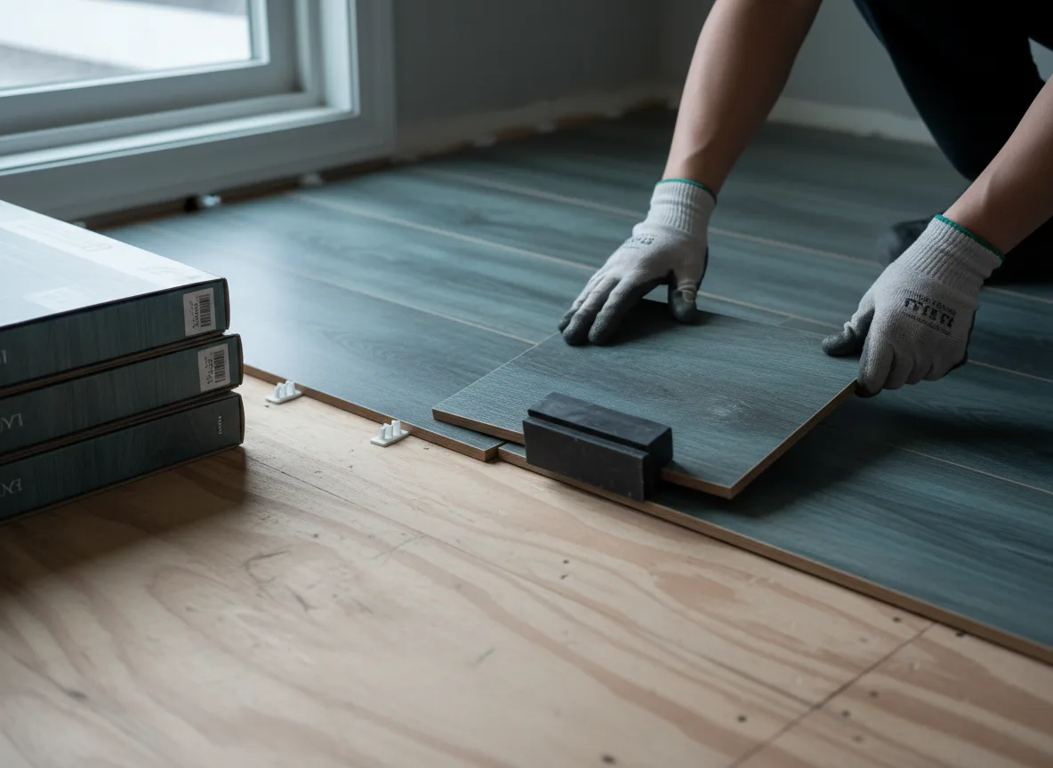 Luxury Vinyl Plank Installation company in Berclair, TX